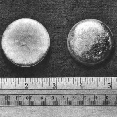 Photo of the element: Plutonium (Pu)