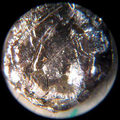 Photo of the element: Americium (Am)